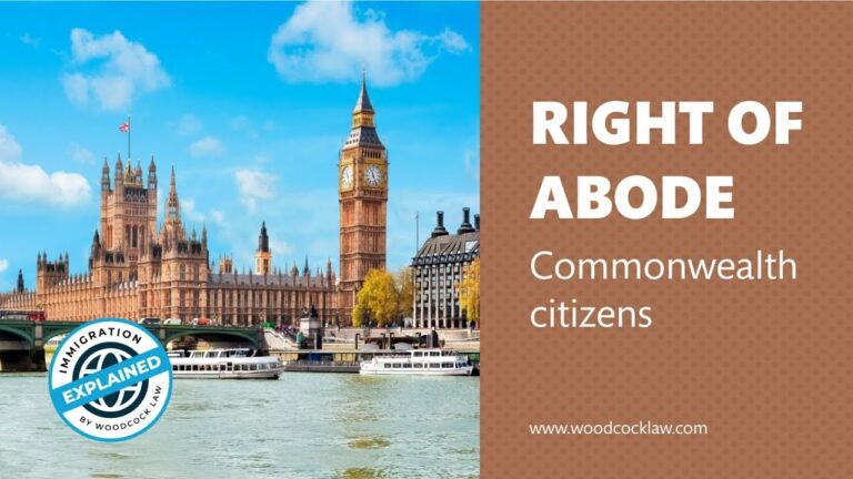 Right to Abode - Commonwealth Citizens Video