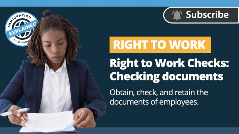 Right to Work Checks - Documents Video