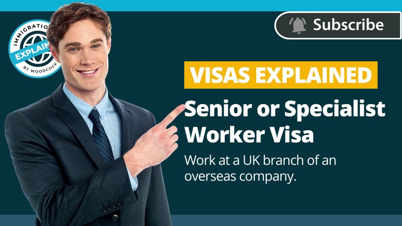 Senior or Specialist Worker Visa Video