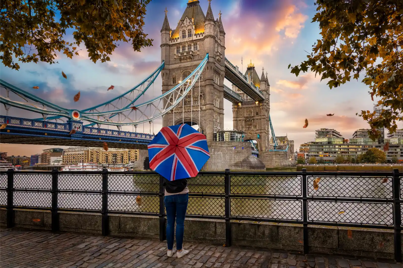Woman settled in the UK looking at Tower Bridge and wondering: 'Does Indefinite Leave to Remain expire?'